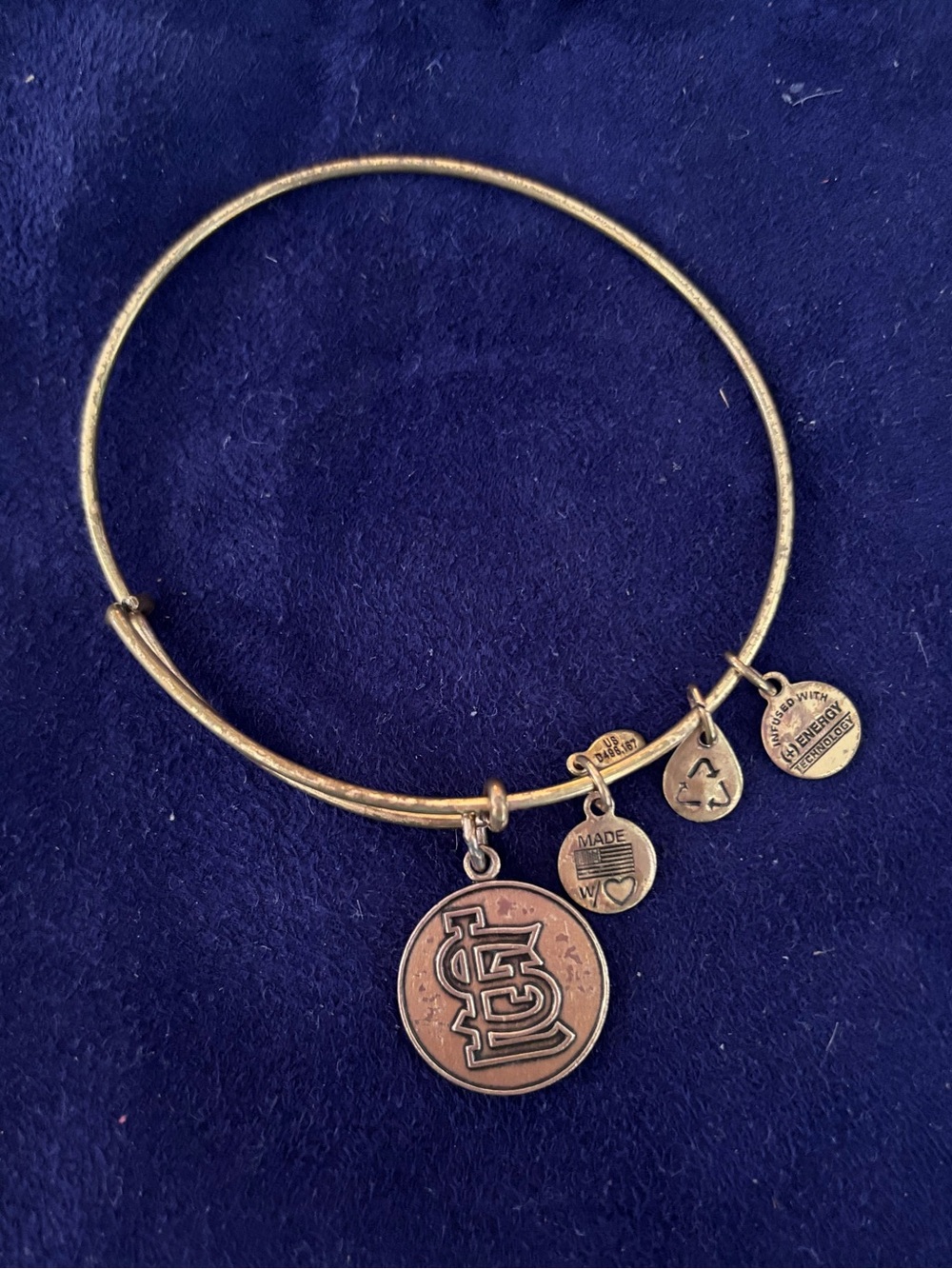 Alex and Ani St. Louis Cardinals Charm Bracelet